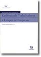 Capa do livro intitulado «Contratos de Trabalhadores e Grupos de Empresas», de Ignacio García-Perrote Escartín, com um fundo branco e detalhes em azul e cinzento.